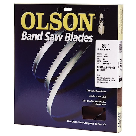 Olson Saw Blade Band 80X3/16" 10T FB10080